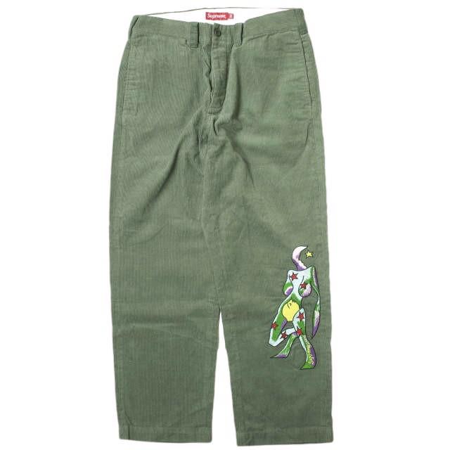 新品 SUPREME シュプリーム 21AW Gonz Corduroy Chino Pant 新品 SUPREME シュプリーム 21AW Gonz Corduroy Chino Pant