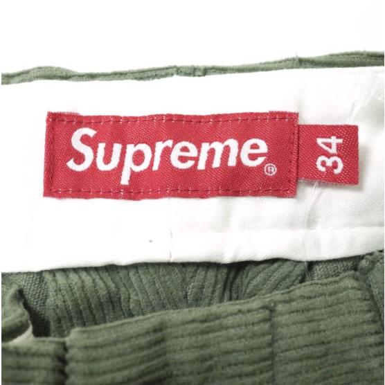 新品 SUPREME シュプリーム 21AW Gonz Corduroy Chino Pant ゴンズコーデュロイチノパンツ 34 Dusty Green WEEK6 ボトムス s18553 |  | 02