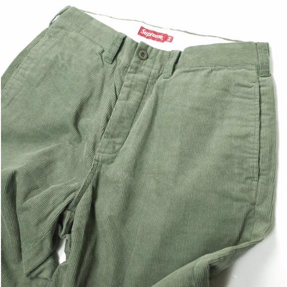 新品 SUPREME シュプリーム 21AW Gonz Corduroy Chino Pant ゴンズコーデュロイチノパンツ 34 Dusty Green WEEK6 ボトムス s18553 |  | 03