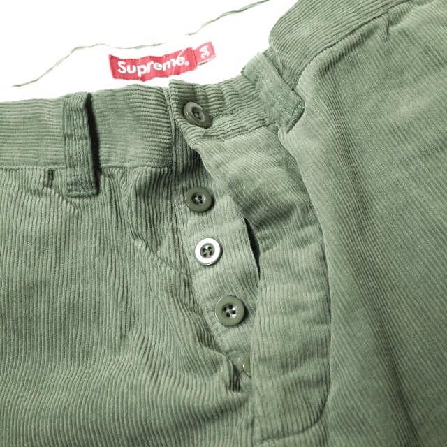 新品 SUPREME シュプリーム 21AW Gonz Corduroy Chino Pant ゴンズコーデュロイチノパンツ 34 Dusty Green WEEK6 ボトムス s18553 |  | 04