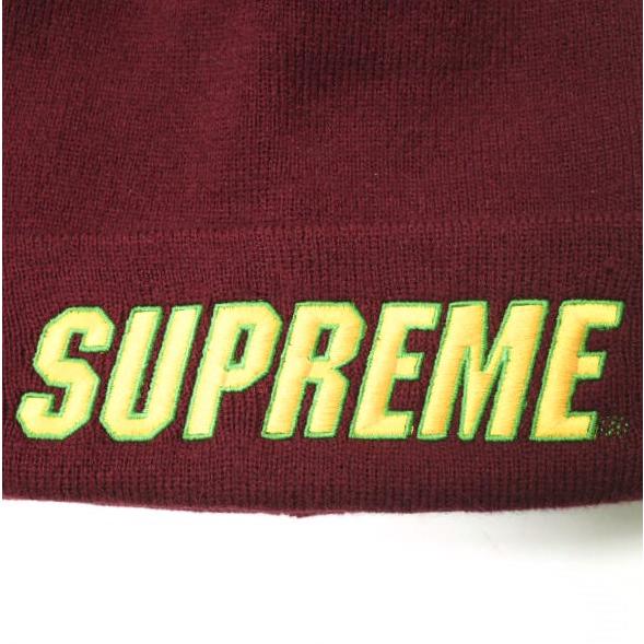新品 SUPREME シュプリーム 23AW Slant Beanie スラントビーニー Burgundy WEEK10 ニットキャップ ワッチキャップ ニット帽 帽子 s18562 |  | 03