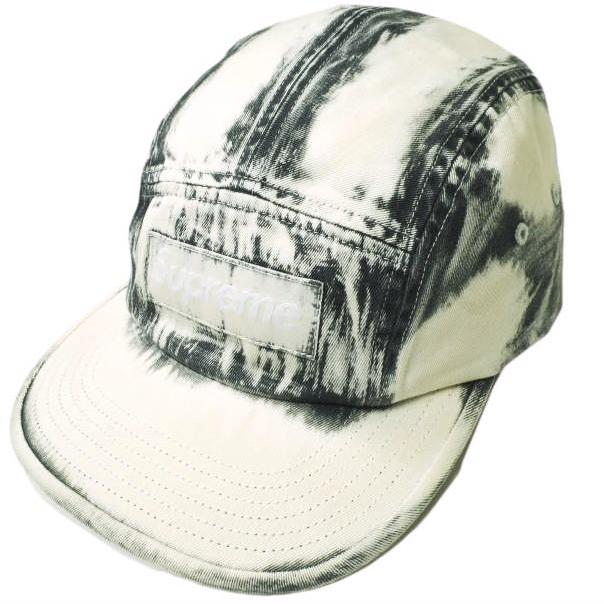 Supreme 24ssブリーチドチノキャンプキャップ/ネイビー Supreme 24ssブリーチドチノキャンプキャップ/ネイビー 帽子