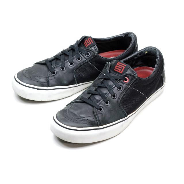 バンズ エスダブル VANS x S/DOUBLE 別注 SYNDICATE AV SK8-LOW シンジケート スケートロウ US9(27cm) ブラック スニーカー シューズ | 
