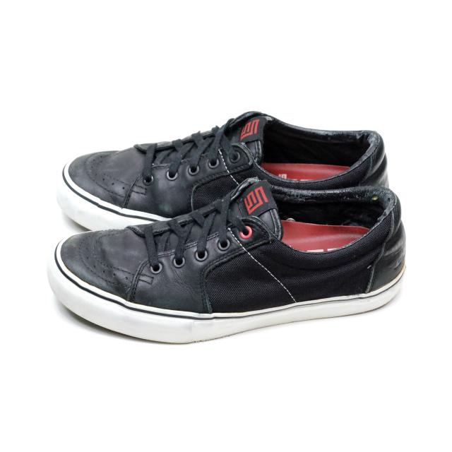 バンズ エスダブル VANS x S/DOUBLE 別注 SYNDICATE AV SK8-LOW シンジケート スケートロウ US9(27cm) ブラック スニーカー シューズ |  | 01
