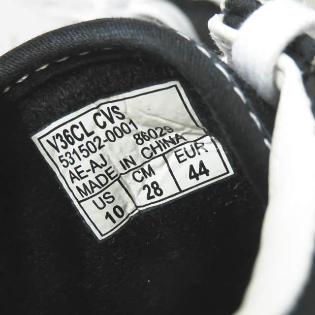 バンズ VANS OLD SKOOL オールドスクール V36CL CVS US10(28cm) ブラック キャンバス/スエード スニーカー シューズ |  | 12