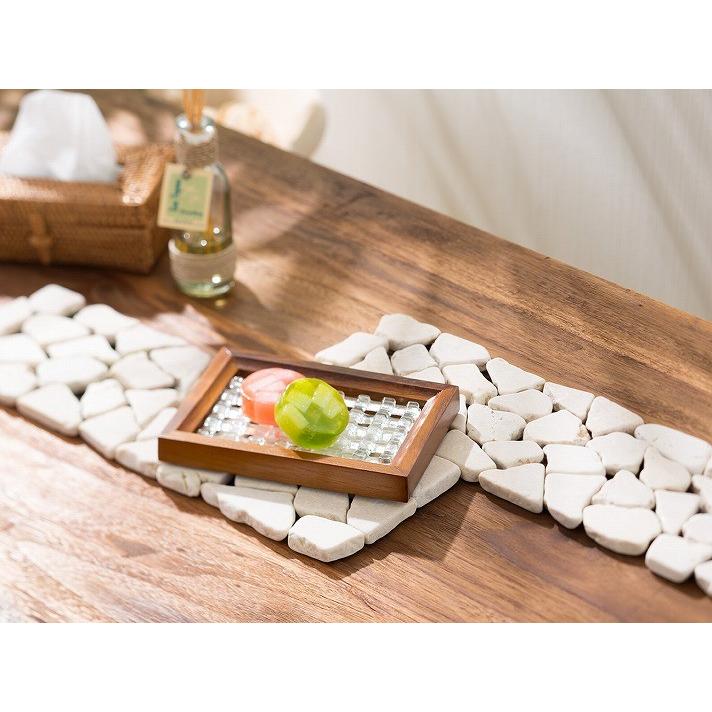 ストーンマット 石畳マット ディスプレイマット 石畳タイル 天然石 おしゃれ アジアン雑貨 DIY 玄関インテリア 玄関装飾 リゾート |  | 05