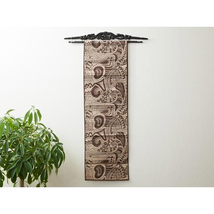 イカットハンガー アジアン雑貨 バリ雑貨 インテリア 木彫り