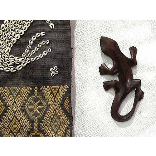 アジアン雑貨 バリ インテリア雑貨 壁飾り エスニック ヤモリ 木製