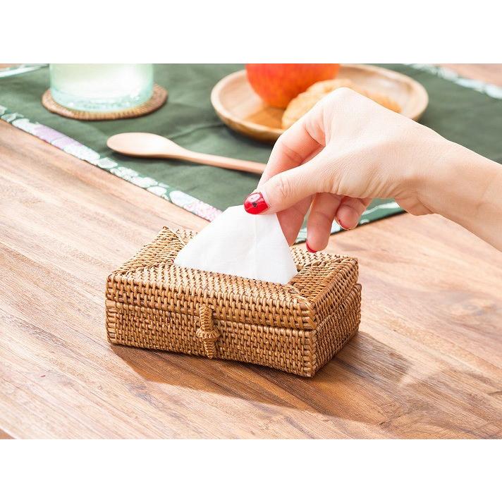 アジアン インテリア アタ ティッシュケース ポケットティッシュ