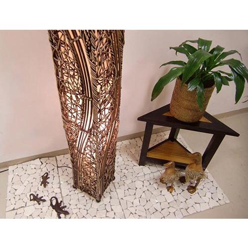 送料無料　大小2本セット　アイアン製フロアライト間接照明インド屋外家具　玄関 楽天市場】【インターフォルム公式】 フロアライト シュマン