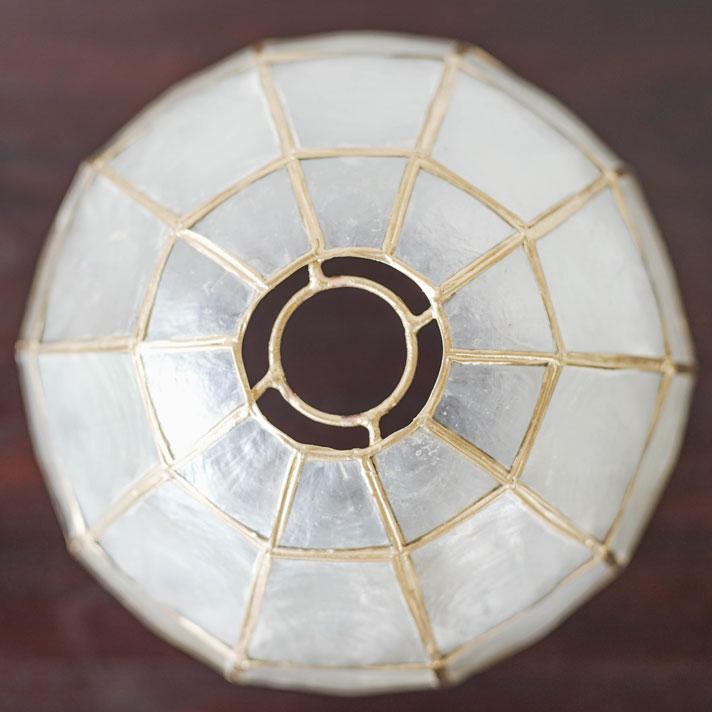 カピス貝 照明 ライト カピスシェル 天井照明 吊り下げ照明 ペンダント