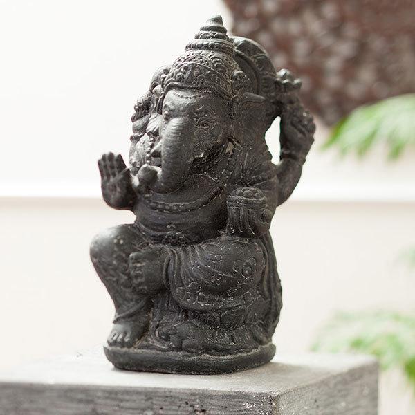 アジアン雑貨 石像 ストーン インテリア ガネーシャ 神様 オブジェ