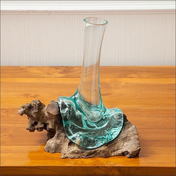 アジアン雑貨 花瓶 花器 OUTLET SALE 2年保証 自然 一輪挿し フラワーポッド