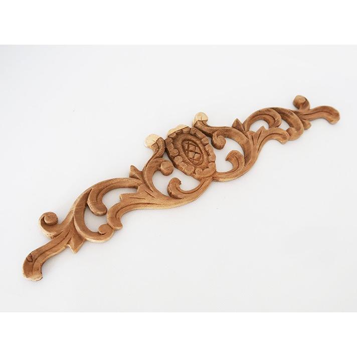 ウッドカービング 壁面 インテリア 壁飾り レリーフ 建材 木製 チーク 天然木 無垢材 アジアン雑貨 浮き彫り おしゃれ ナチュラル 花 28×6 |  | 02