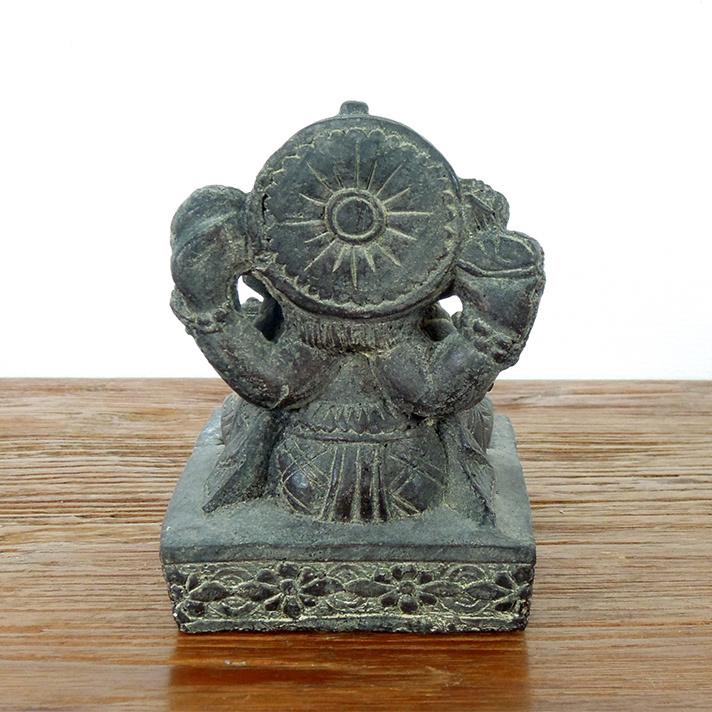 開運 インド 神様 ガーネシア 携帯 コンパクト お香立て 【真鍮製