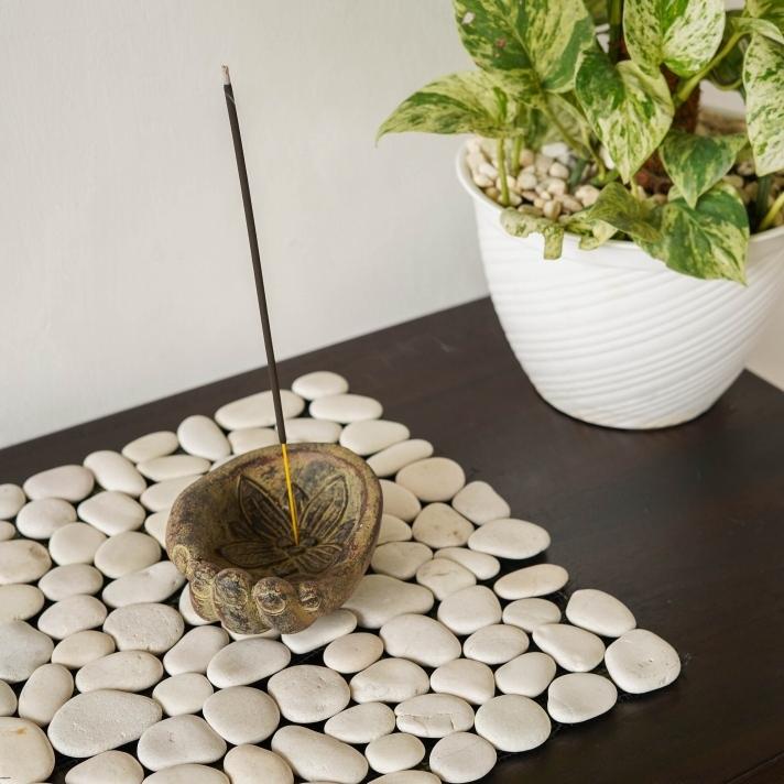 デ*ネ様 ♢天然石 瑪瑙 黄銅製 鯱鉾 海豚形 皿立て 置物