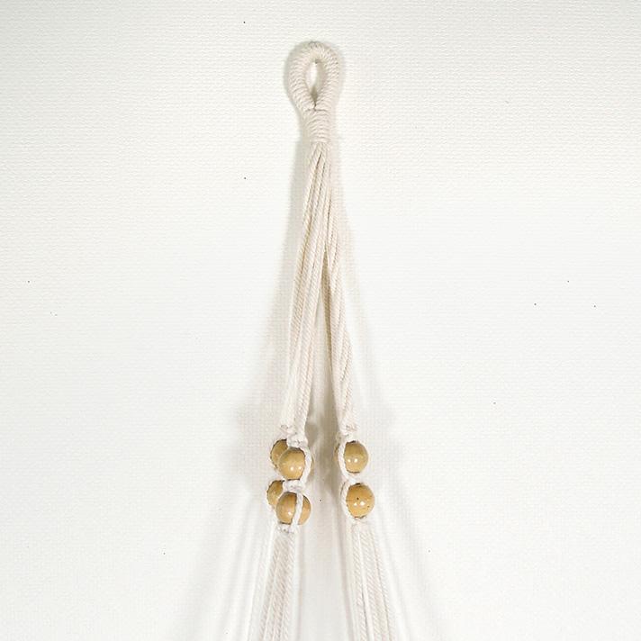 ランキングや新製品 プラントハンガー マクラメ編み ビーズ装飾付き ハンギングプランター 観葉植物 プランツ プラント アジアン雑貨 バリ リゾート インテリア Supplystudies Com