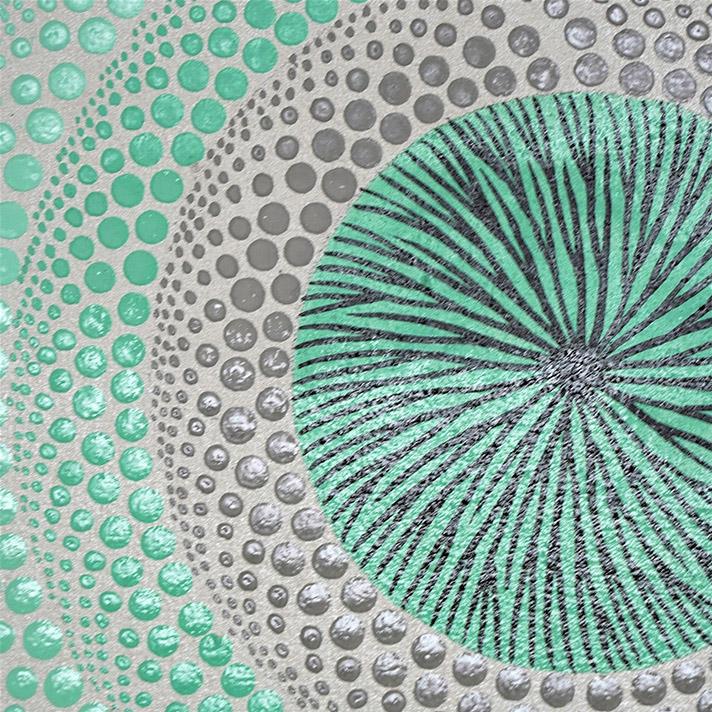 ドットアート バリ アジアン アートパネル 絵画 ドット絵 花 壁掛け ウォールデコレーション リビング アジアン雑貨 リゾート インテリア 120cm×45cm_21