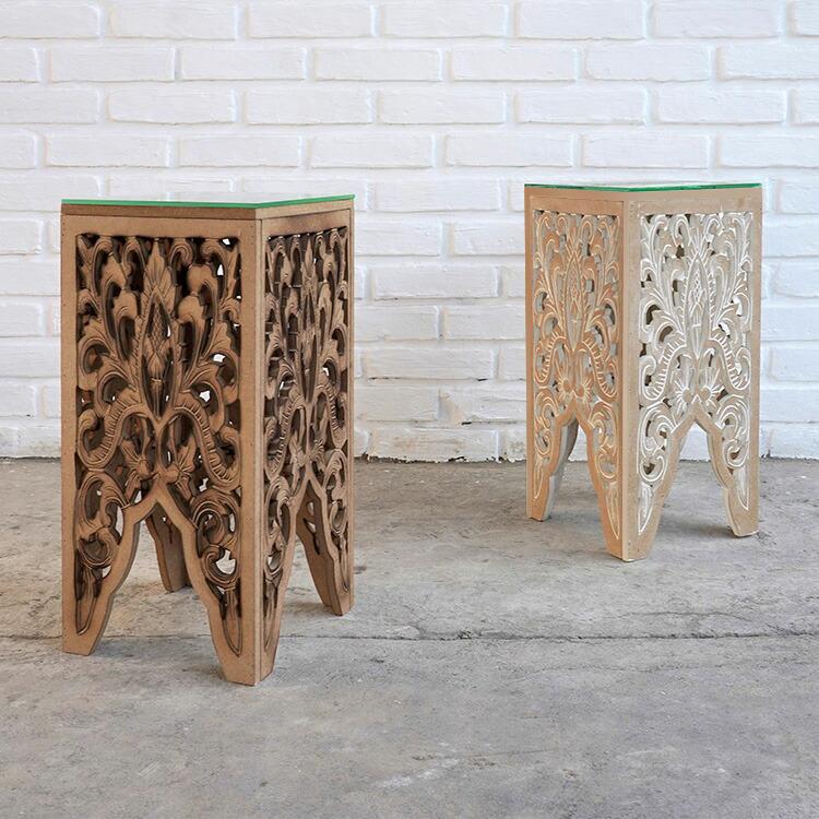 サイドテーブル アジアン フロアライト バリ リゾート ライト 照明