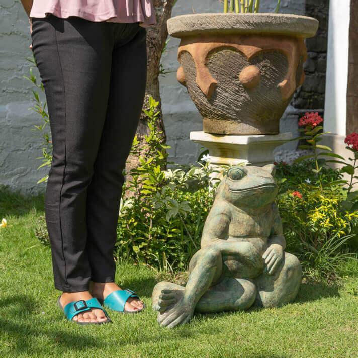 アジアン雑貨 バリ島 雑貨 石 カエルの置物 蛙の置物 庭 カエル 蛙