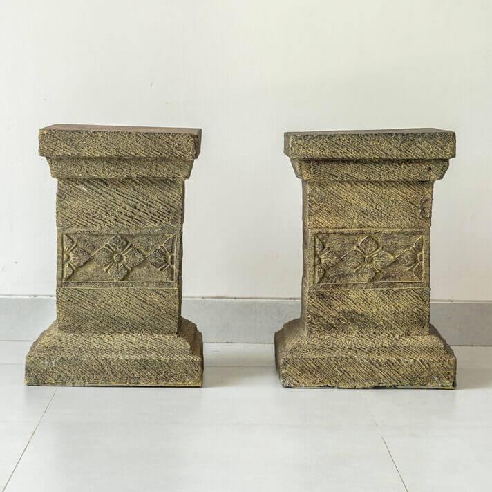 アジアン雑貨 バリ島 雑貨 石 ストーンレリーフ ガーデニング 雑貨 オブジェ 石像 石柱 庭 置物 リゾート風 |  | 01