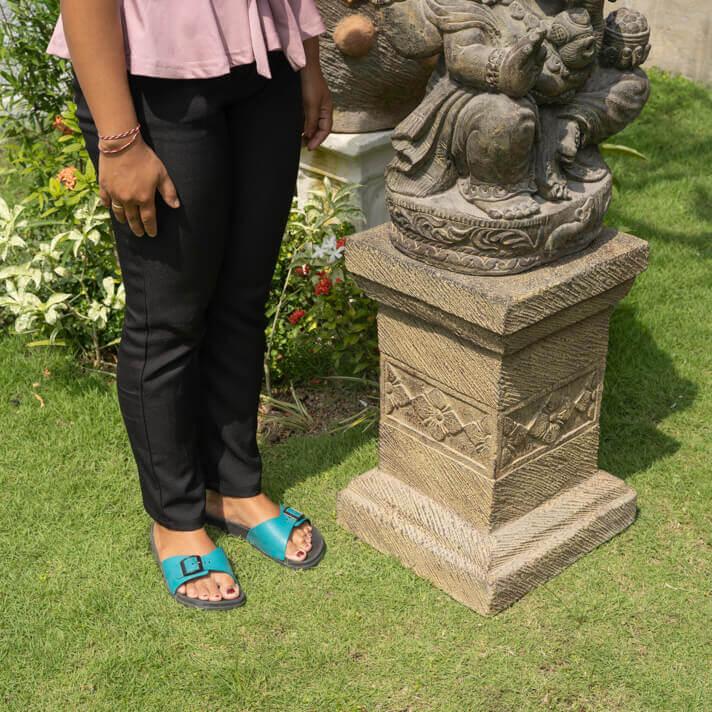アジアン雑貨 バリ島 雑貨 石 ストーンレリーフ ガーデニング 雑貨 オブジェ 石像 石柱 庭 置物 リゾート風 |  | 04