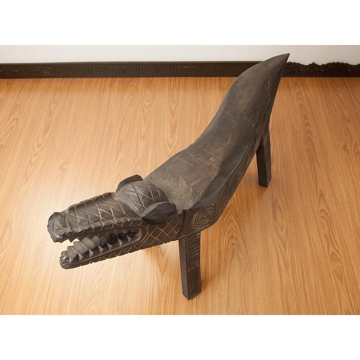 アニマルスタンド ワニ 木製 アジアン雑貨 バリ 個性派 個性的