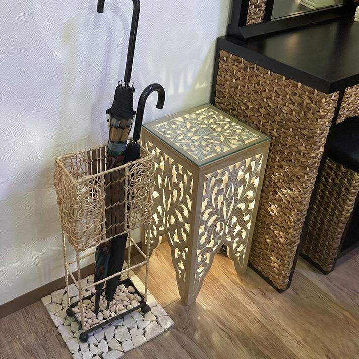 アジアン バリ島 天然 傘立て ガーデン リゾート 収納 玄関 家具 ブラウン アジアン バリ島 天然 傘立て ガーデン リゾート 収納 玄関 家具