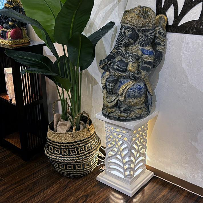 アジア　オブジェ アジアン雑貨 バリ島 雑貨 石 ストーンレリーフ ガーデニング