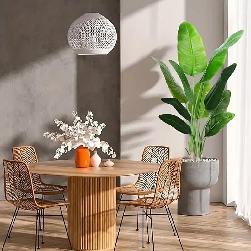 フェイクグリーン 大型 オーガスタ 観葉植物 鉢付き リーフ インテリアグリーン 人工樹木 アーティフィシャルグリーン おしゃれ ポット 人工観葉植物 屋外 180cmの画像