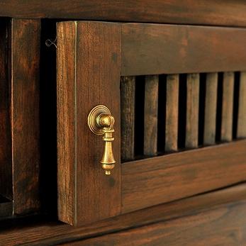 アジアン家具 テレビ台 アジアン ローボード 150 完成品 チーク材