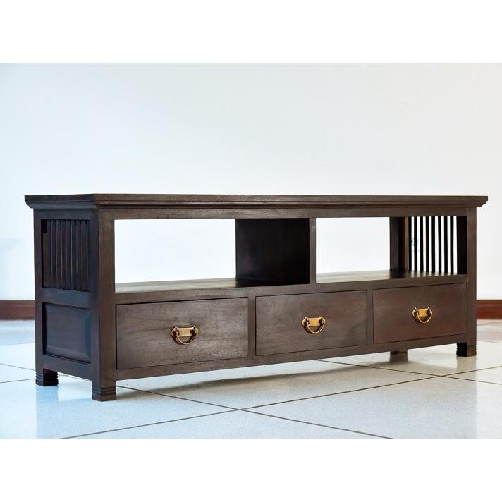 受注生産品 アジアン家具 テレビ台 チーク無垢材 おしゃれ 幅150