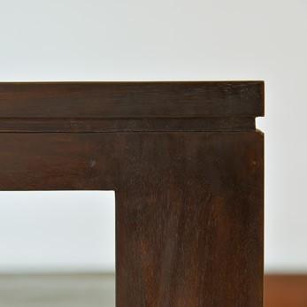 テーブル センターテーブル アジアン家具 チーク無垢材 おしゃれ 天板