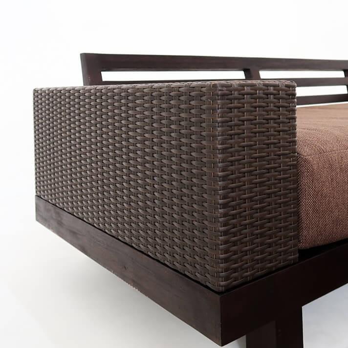 ラタン調 ソファ リゾートソファ バリ風ソファ リゾート家具