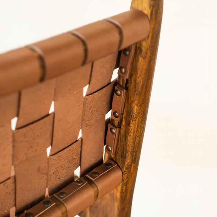 スツール レザー チェア 本革 チェア チェアー ダイニングチェア 椅子 革 リビングチェアー 一人用 カウンターチェア 木製 無垢材 北欧 アジアン |  | 05