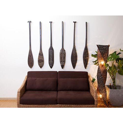 アンティーク　パドルオブジェ　木製　インドネシア　アジアン アンティーク パドルオブジェ 木製 インドネシア アジアン