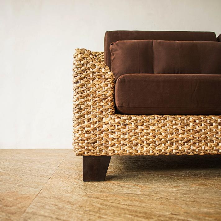 MITRA ウォーターヒヤシンス 3.5人掛けソファ ウォーターヒヤシンス