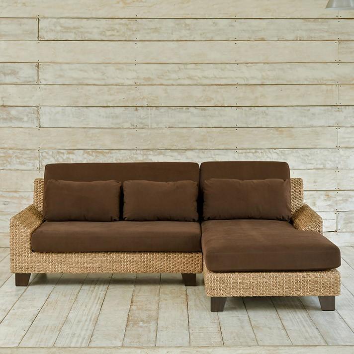 ◇美品　YOTHAKA 　ウォーターヒヤシンス　ソファ　2P 楽天市場】高品質 ウォーターヒヤシンス ソファ 2P 2人掛け ソファー