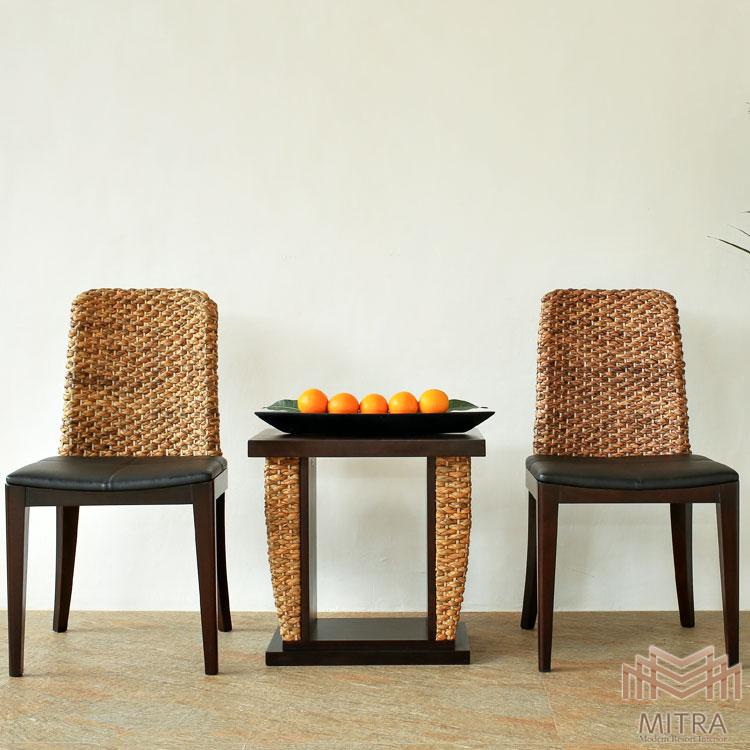 YOTHAKAサイドテーブルアジアン家具ウォーターヒヤシンス