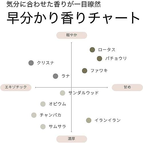 バリのお香 アロマ配合インセンススティック オススメ10種の香り10袋セット 合計200本入り アジアン雑貨 お試しセット メール便送料無料 |  | 03