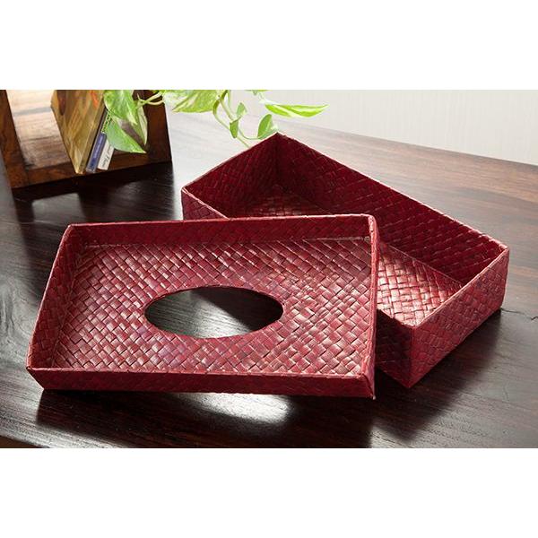 ティッシュケース ティッシュボックス ティッシュカバー ティシュペーパーケース おしゃれ 車 アジアン雑貨 バリ島 雑貨 インテリア雑貨 パンダン |  | 02