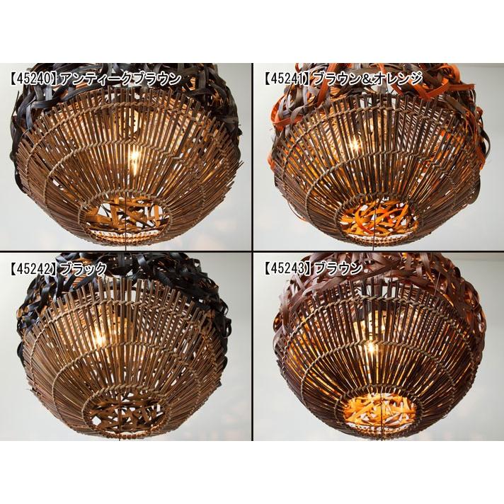 バンブー　ラタン　シーリングライト 円筒形　２　M0198 バンブー ラタン シーリングライト 円筒形 2 M0198