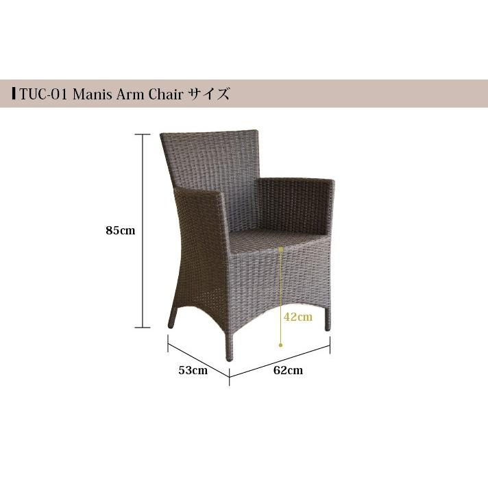 シンセティックラタン ガーデンチェア リゾートチェア アジアン家具 ma116 シンセティックラタン ガーデンチェア リゾートチェア アジアン