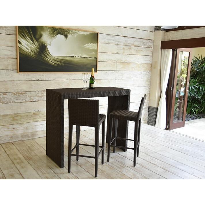 ガーデンチェア ラタン調 おしゃれ アジアン家具 バリ リゾート