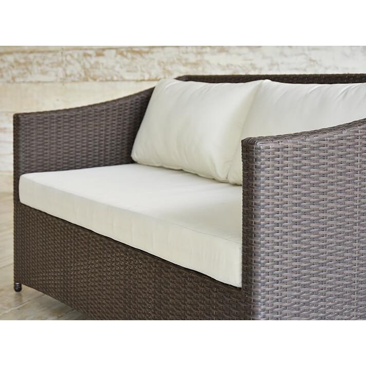 Vintage ラタン×アイアン ガーデンソファー 2人掛け 室外室内用 楽天市場】ソファ 2人掛け 2P ソファー リビングソファ