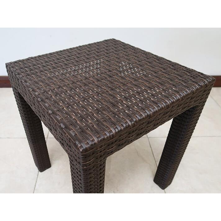 ガーデンテーブル ラタン調 おしゃれ アジアン家具 バリ リゾート インテリア モダン 高級感 サイドテーブル ガーデン用 テラス 屋外 Tust 02 アジアンインテリア ループ 通販 Yahoo ショッピング