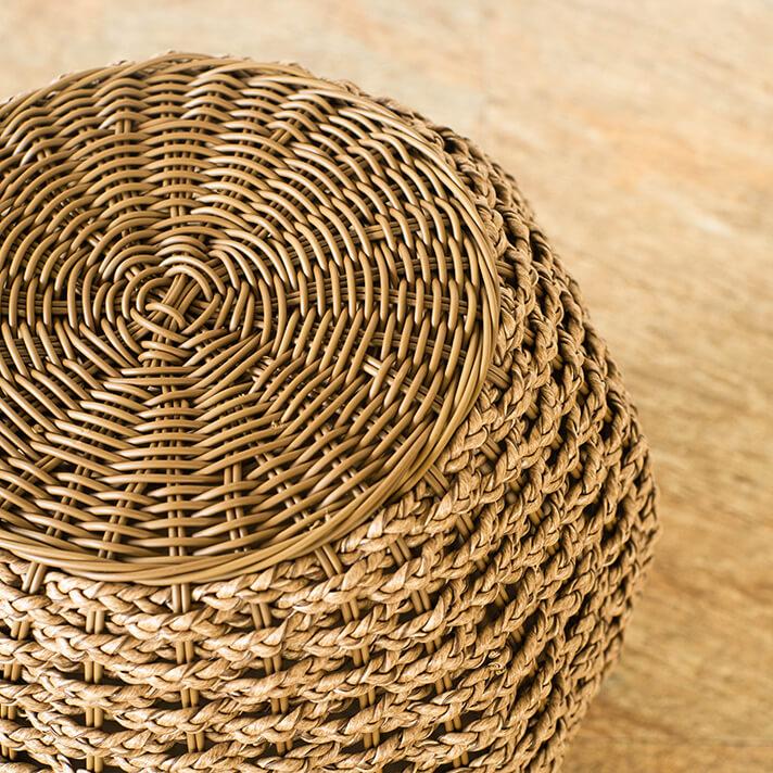 植木鉢 カバー かご カゴ プランターカバー プランターバスケット おしゃれ 大型 屋外 室内 ガーデニング アジアン バリ 茶色 ナチュラル Mサイズ 10号 |  | 05