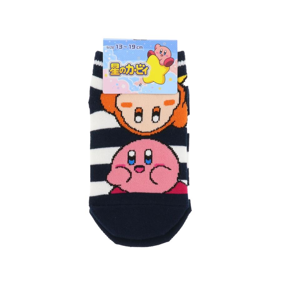 Fukuske（フクスケ） (キッズ13-19cm)カービィ ワドルディ柄 ソックス