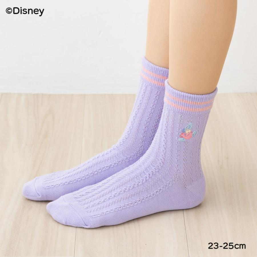 Fukuske（フクスケ） ヤングオイスター刺繍 ニット風 ラインクルー丈