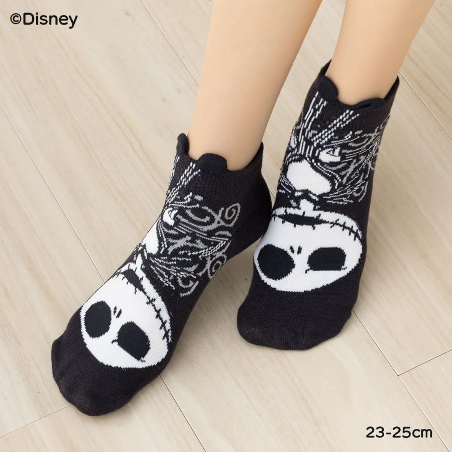 Fukuske（フクスケ） ジャック パペット スニーカー丈ソックス 黒 23